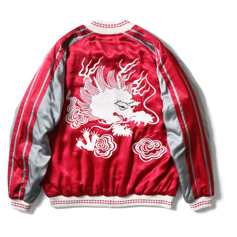 HOUSTON / ヒューストン 51526 RAYON SOUVENIR JACKET (DRAGON