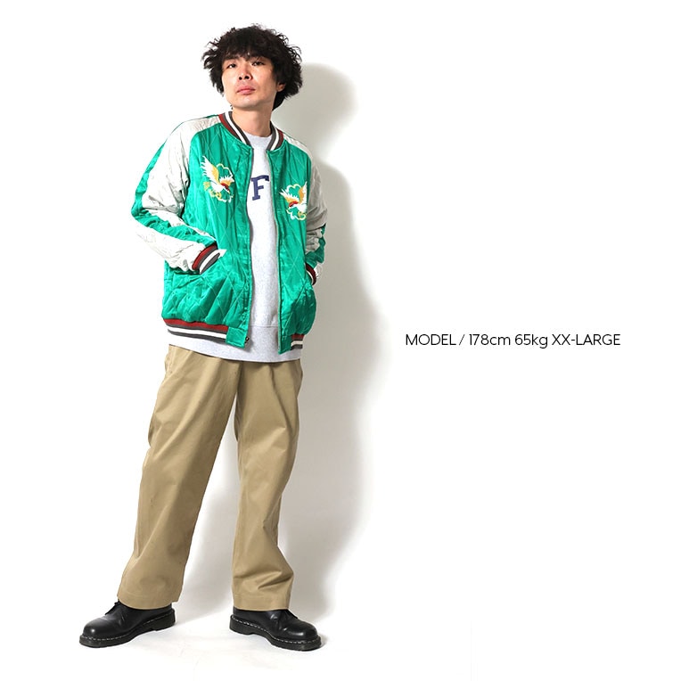 HOUSTON スーベニアジャケット Lサイズ HOUSTON ヒューストン スーベニアジャケット 