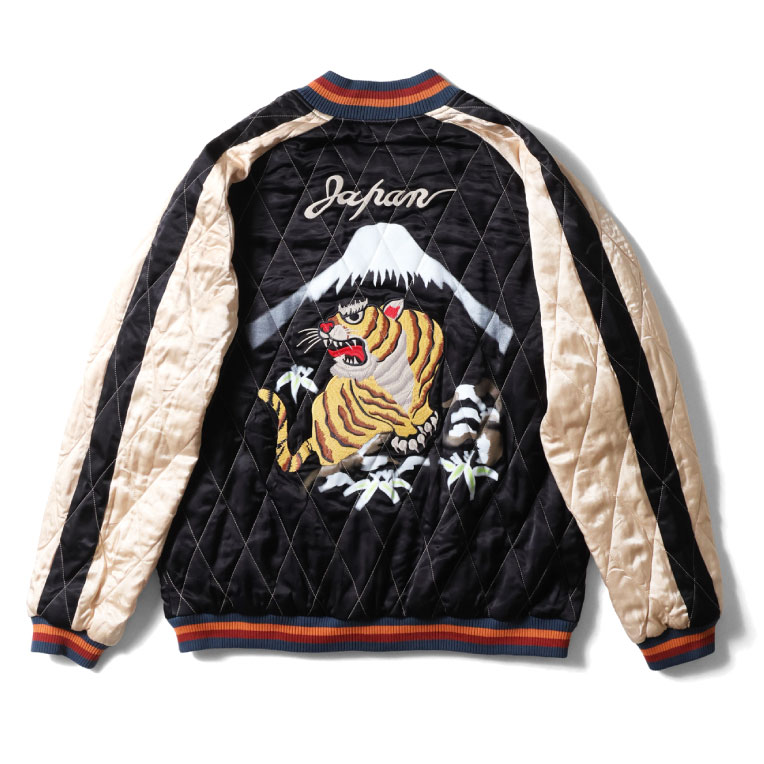 HOUSTON / ヒューストン 51528 RAYON SOUVENIR JACKET (TIGER