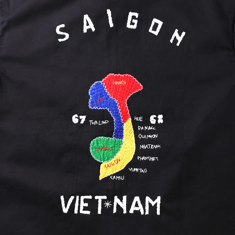 HOUSTON / ヒューストン 51547 HAND EMBROIDERY VIETNAM JACKET / 手