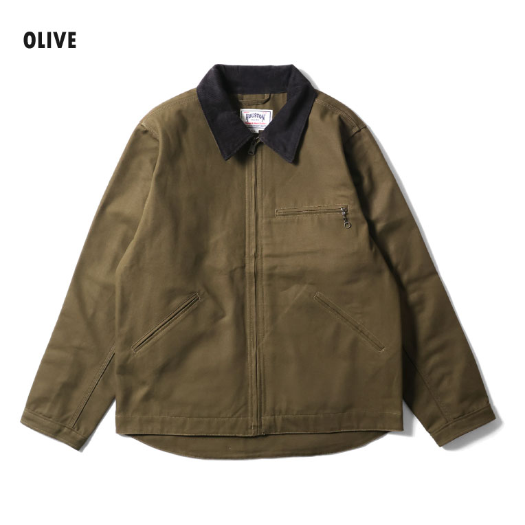HOUSTON / ヒューストン 51560 DUCK ZIP WORK JACKET / ダックジップ