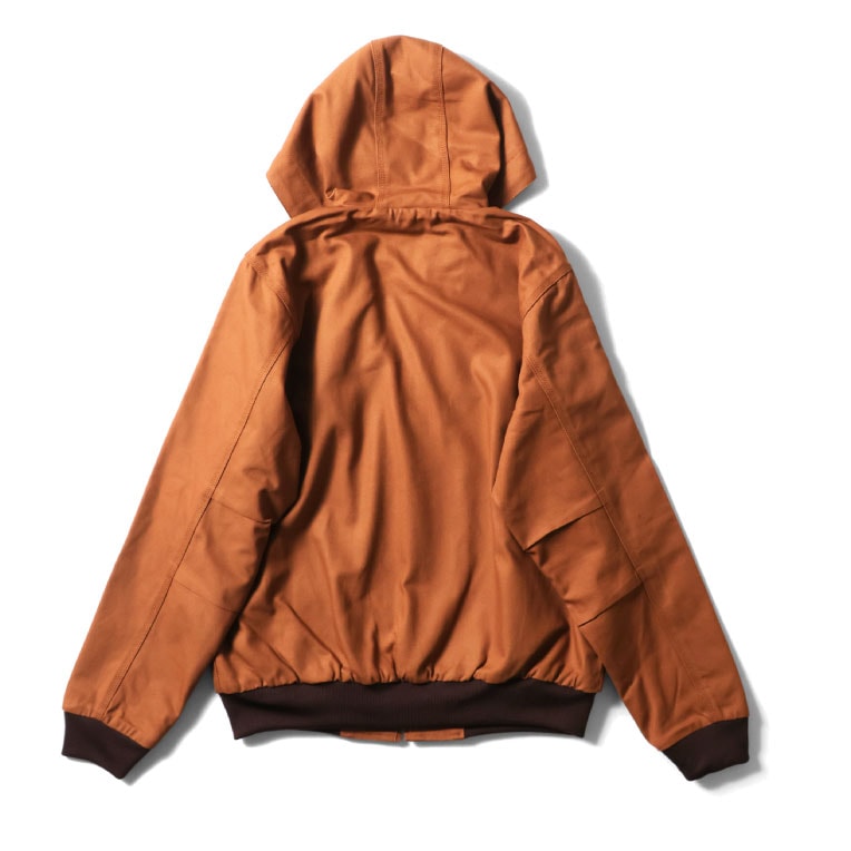 HOUSTON / ヒューストン 51561 DUCK ZIP WORK HOODIE / ダックジップ