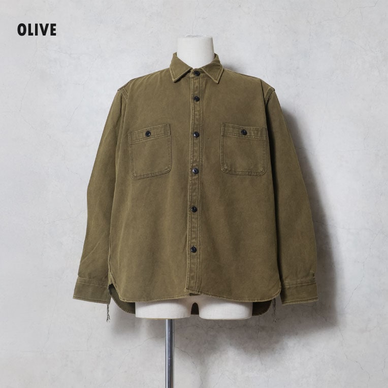 OFFICIAL限定】HOUSTON / ヒューストン 41254VW VINTAGE SOLID VIYELLA OFFICIAL限定】HOUSTON / ヒューストン 41254VW VINTAGE SOLID VIYELLA