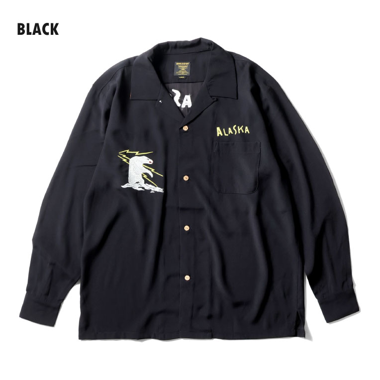 HOUSTON / ヒューストン 41276 SOUVENIR L/S SHIRT(ALASKA