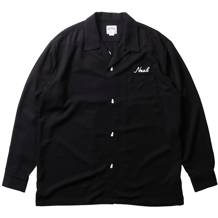HOUSTON / ヒューストン 41299 BOWLING L/S SHIRT (NEW JERSEY) / 長袖