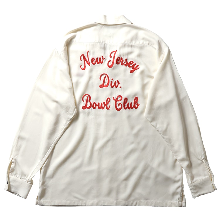 HOUSTON / ヒューストン 41299 BOWLING L/S SHIRT (NEW JERSEY) / 長袖