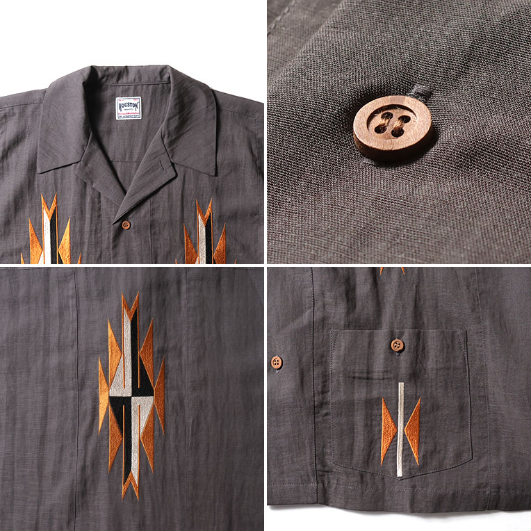 【チヨンさま専用】４点セット HOUSTON / ヒューストン 41331 LINEN CHIMAYO SHIRT / リネンチマヨ