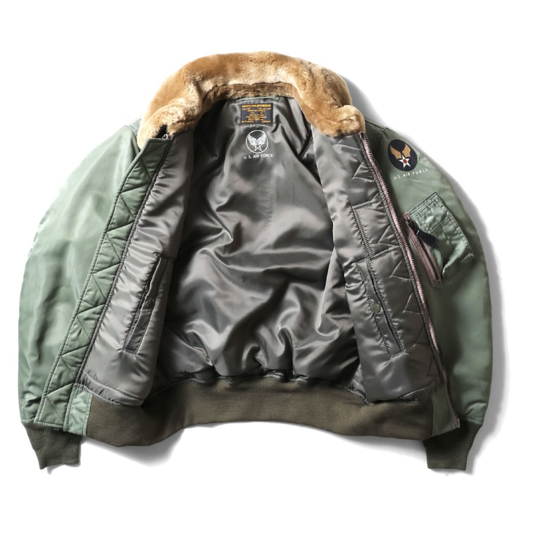 HOUSTON ヒューストン B-15D フライトジャケット HOUSTON / ヒューストン 5003 B-15D FLIGHT JACKET / B-15Dフライト