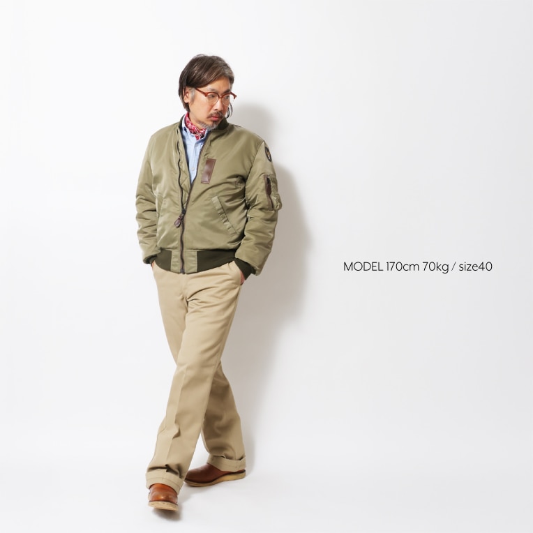 HOUSTON / ヒューストン 5004 B-15B MODIFY FLIGHT JACKET / B-15B HOUSTON / ヒューストン 5004 B-15B MODIFY FLIGHT JACKET / B-15B