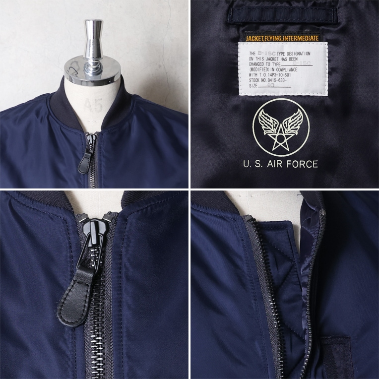 HOUSTON / ヒューストン 5005 B-15C MODIFY FLIGHT JACKET / B-15C