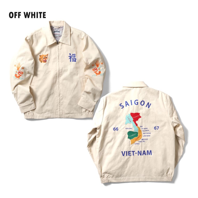 HOUSTON / ヒューストン 51351 VIETNAM JACKET (MAP) / ベトナム