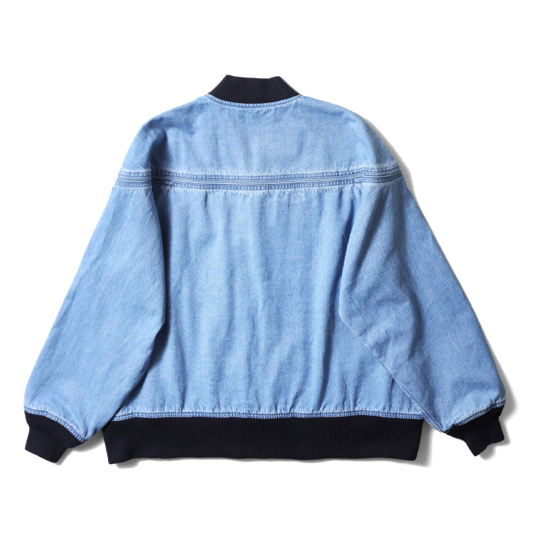 HOUSTON / ヒューストン 51595 U.S. COTTON DENIM DERBY JACKET / US