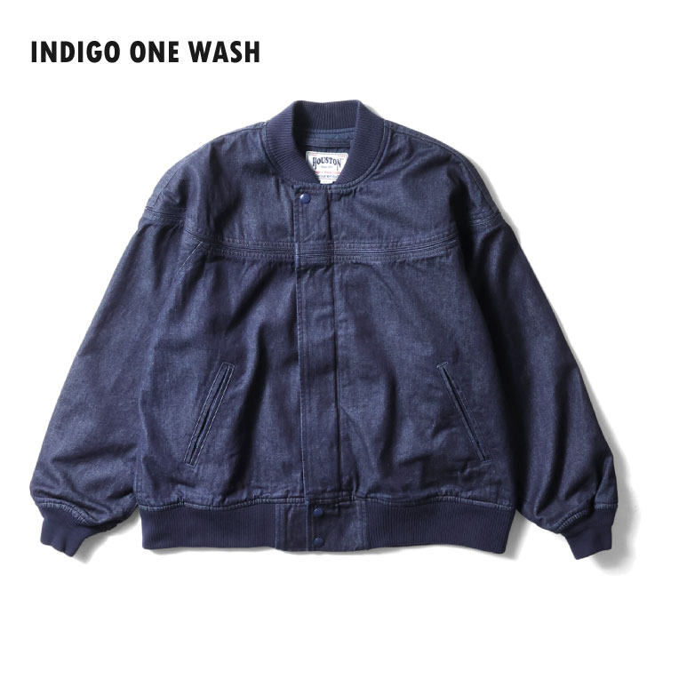 HOUSTON / ヒューストン 51595 U.S. COTTON DENIM DERBY JACKET / US