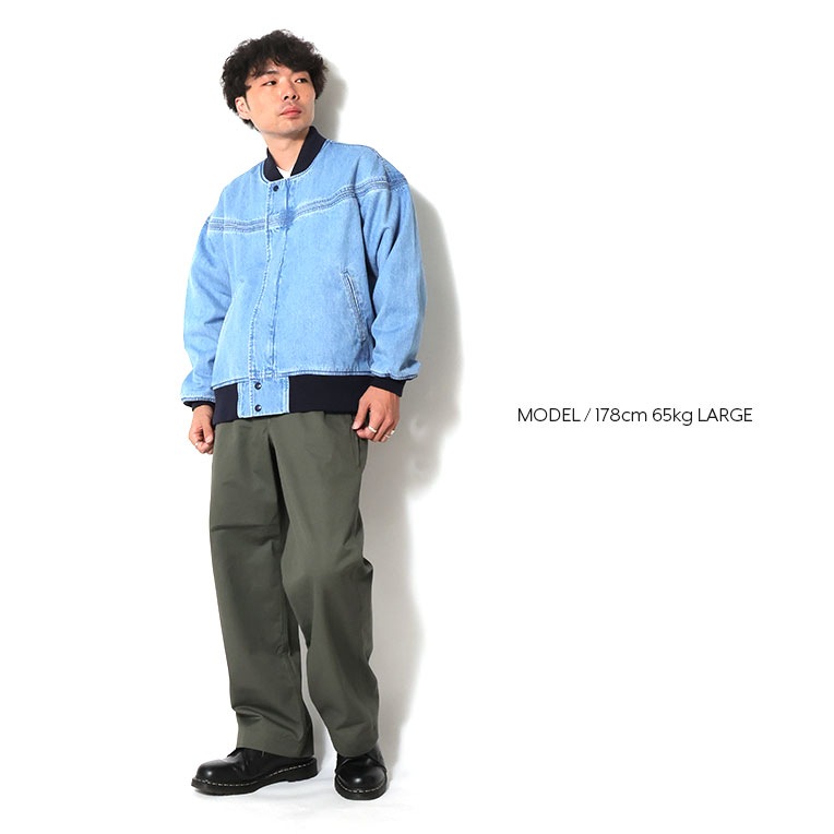 HOUSTON / ヒューストン 51595 U.S. COTTON DENIM DERBY JACKET / US