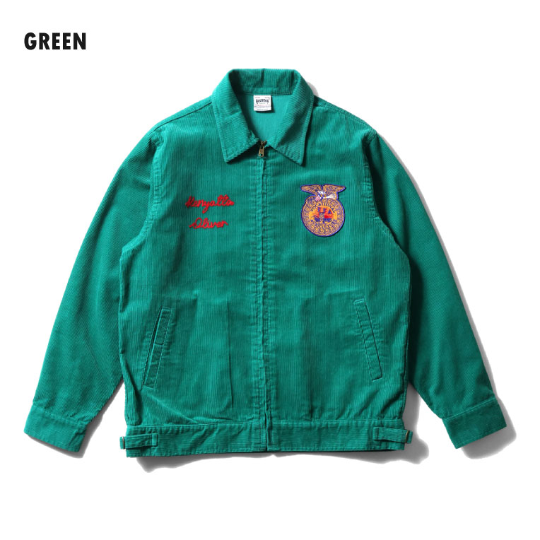 HOUSTON / ヒューストン 51596 CORDUROY FFA JACKET / コーデュロイFFA