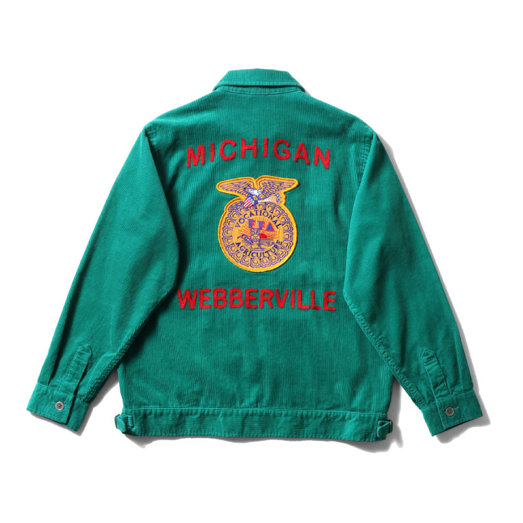HOUSTON / ヒューストン 51596 CORDUROY FFA JACKET / コーデュロイFFA