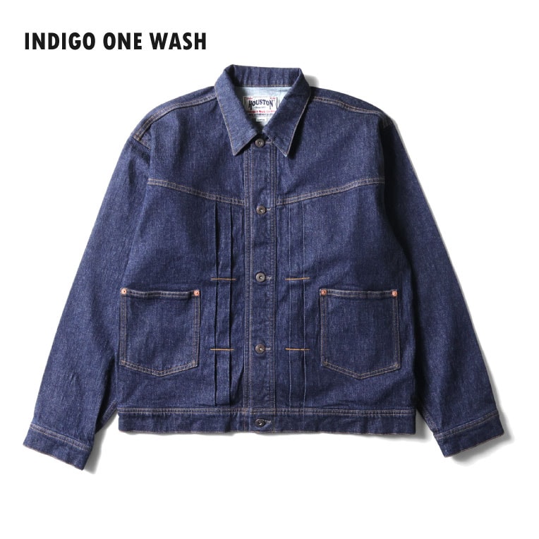 HOUSTON / ヒューストン 51604 CONE DENIM WW2 TYPE101 TRACK JACKET