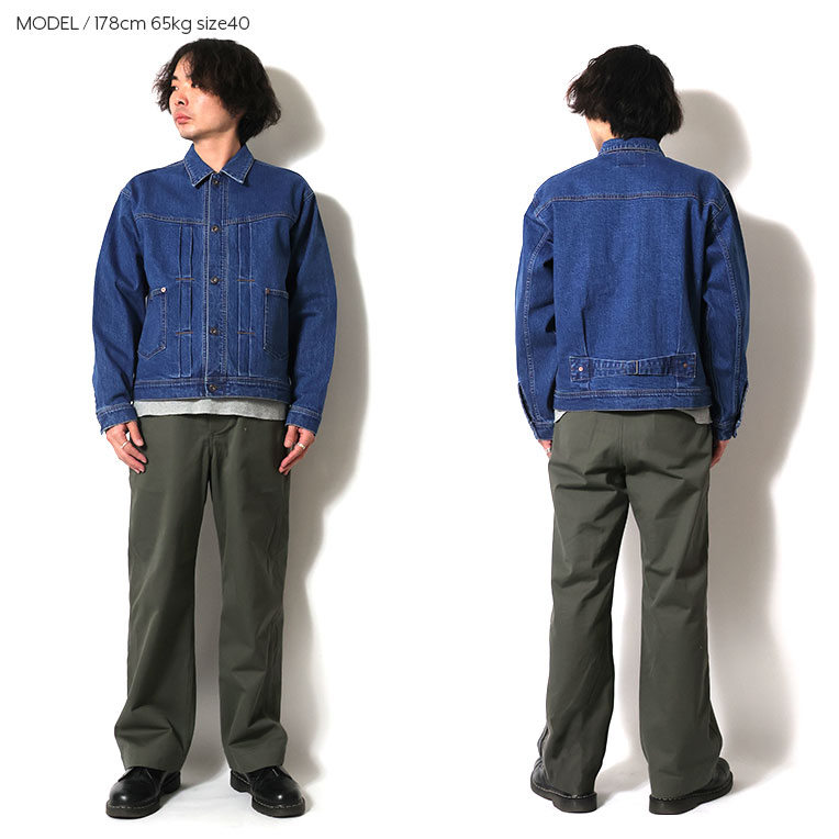 HOUSTON / ヒューストン 51604 CONE DENIM WW2 TYPE101 TRACK JACKET