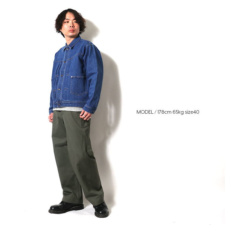 HOUSTON / ヒューストン 51604 CONE DENIM WW2 TYPE101 TRACK JACKET