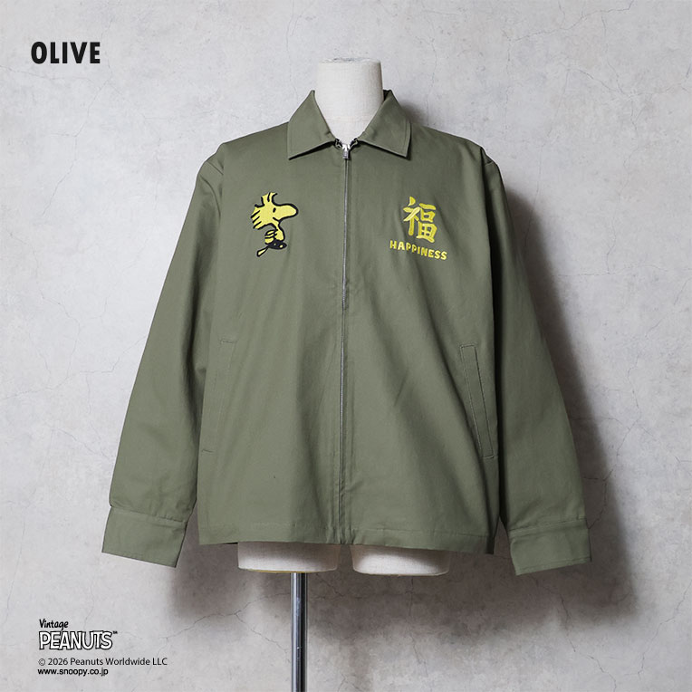 HOUSTON / ヒューストン 51607 HOUSTON×PEANUTS EMB VIETNAM JACKET