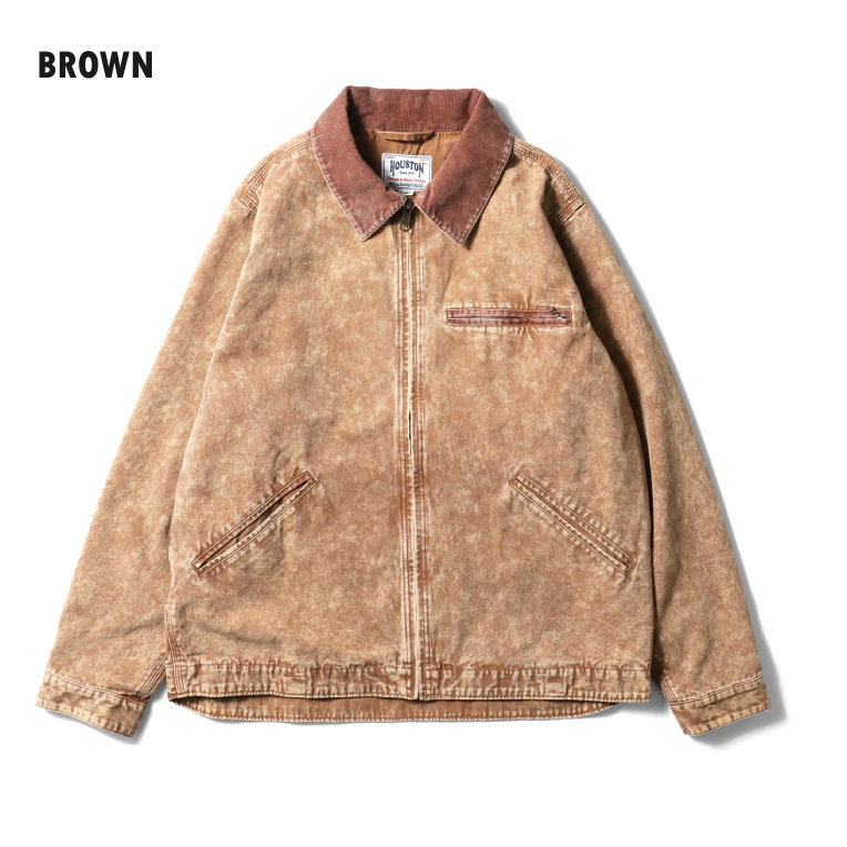 HOUSTON / ヒューストン 51612 FADE WORK JACKET / フェードワーク