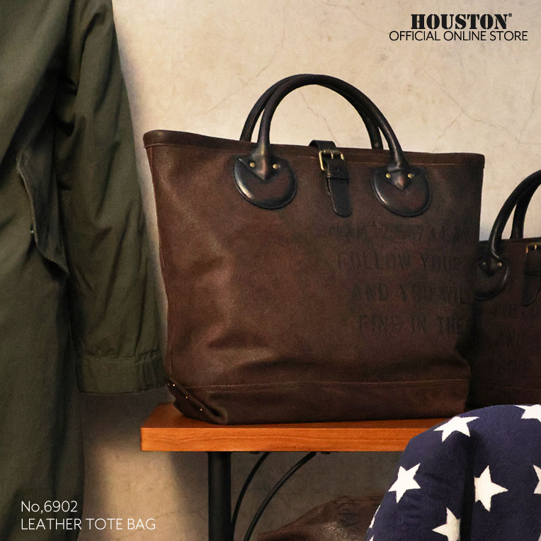 HOUSTON / ヒューストン 6902 LEATHER TOTE BAG / レザートートバッグ
