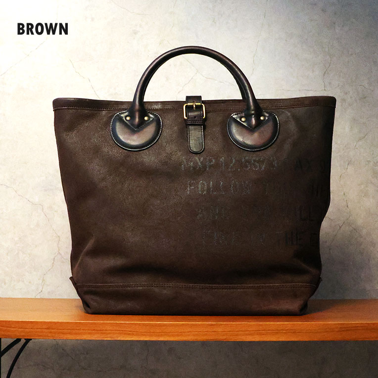 HOUSTON / ヒューストン 6902 LEATHER TOTE BAG / レザートートバッグ