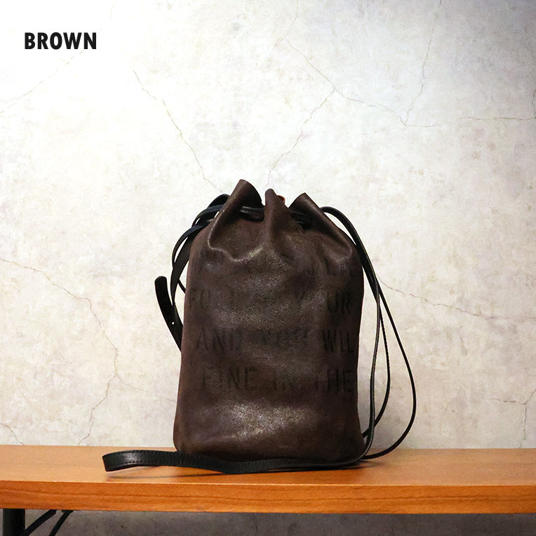 HOUSTON / ヒューストン 6904 LEATHER POUCH / レザーポーチ -全1色