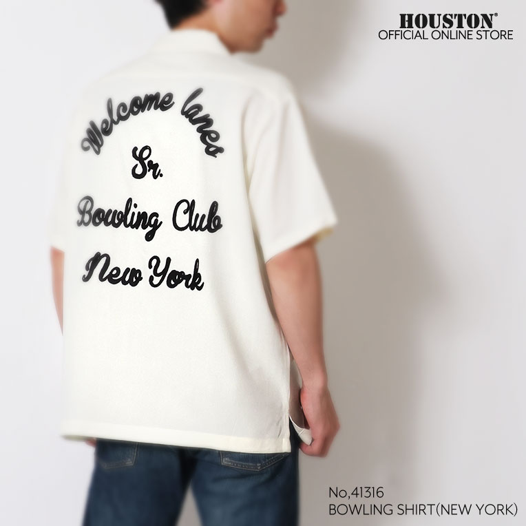 HOUSTON / ヒューストン 41316 BOWLING SHIRT(NEW YORK) / ボーリング