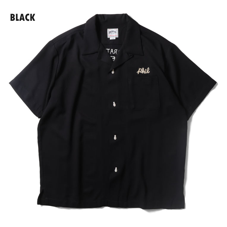 HOUSTON / ヒューストン 41317 BOWLING SHIRT(PARATROOPER