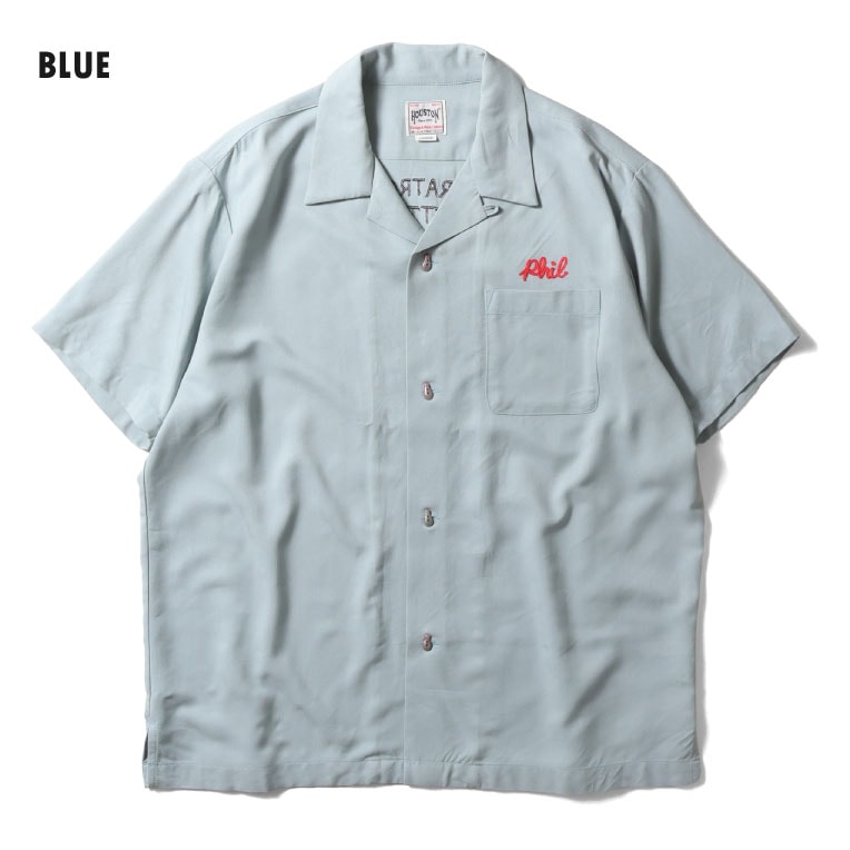 HOUSTON / ヒューストン 41317 BOWLING SHIRT(PARATROOPER
