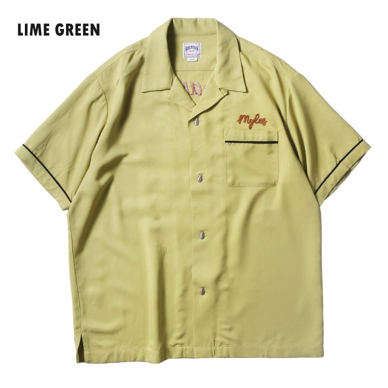 HOUSTON / ヒューストン 41318 BOWLING SHIRT(SACRAMENTO