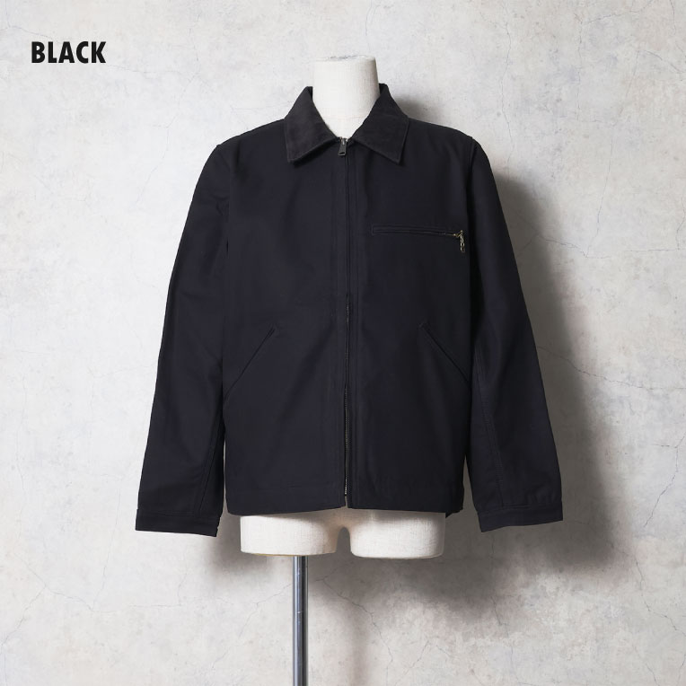 HOUSTON / ヒューストン 51560 DUCK ZIP WORK JACKET / ダックジップ