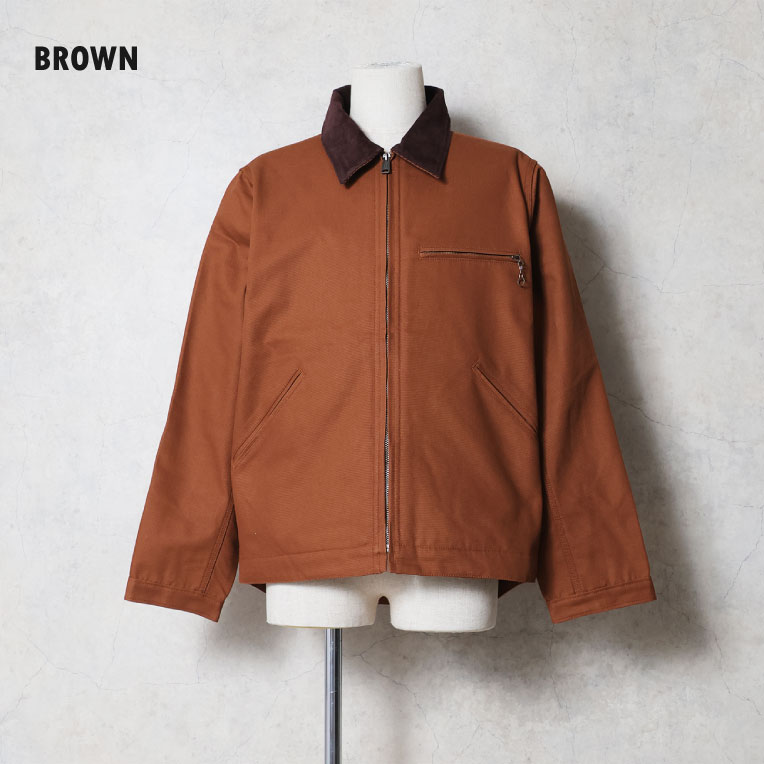 HOUSTON / ヒューストン 51560 DUCK ZIP WORK JACKET / ダックジップ