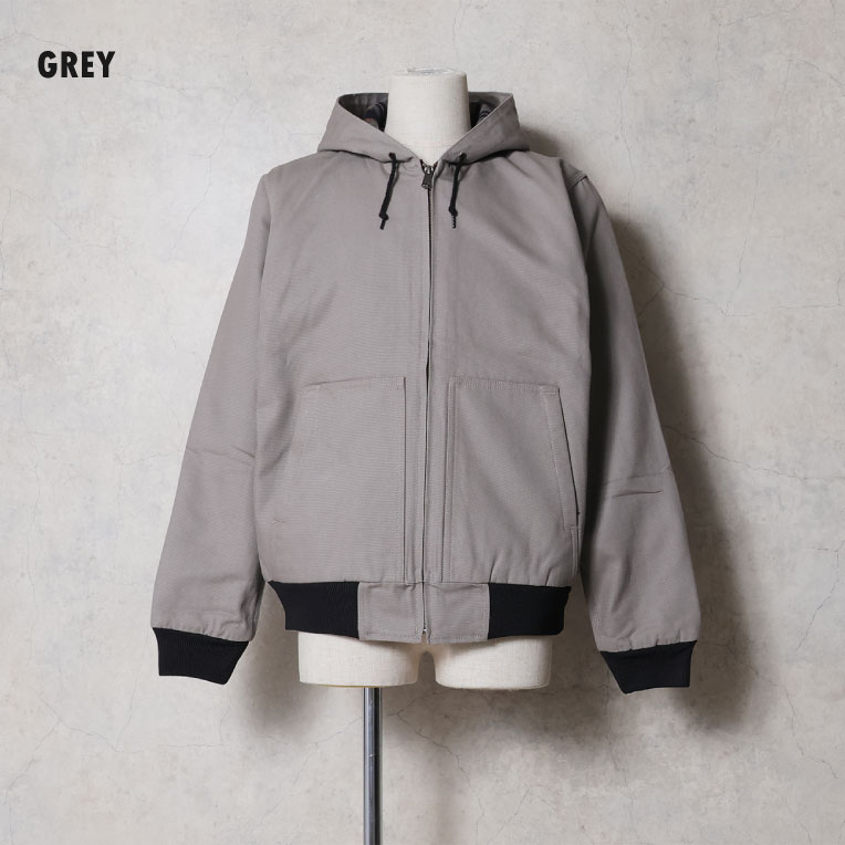HOUSTON / ヒューストン 51561 DUCK ZIP WORK HOODIE / ダックジップ