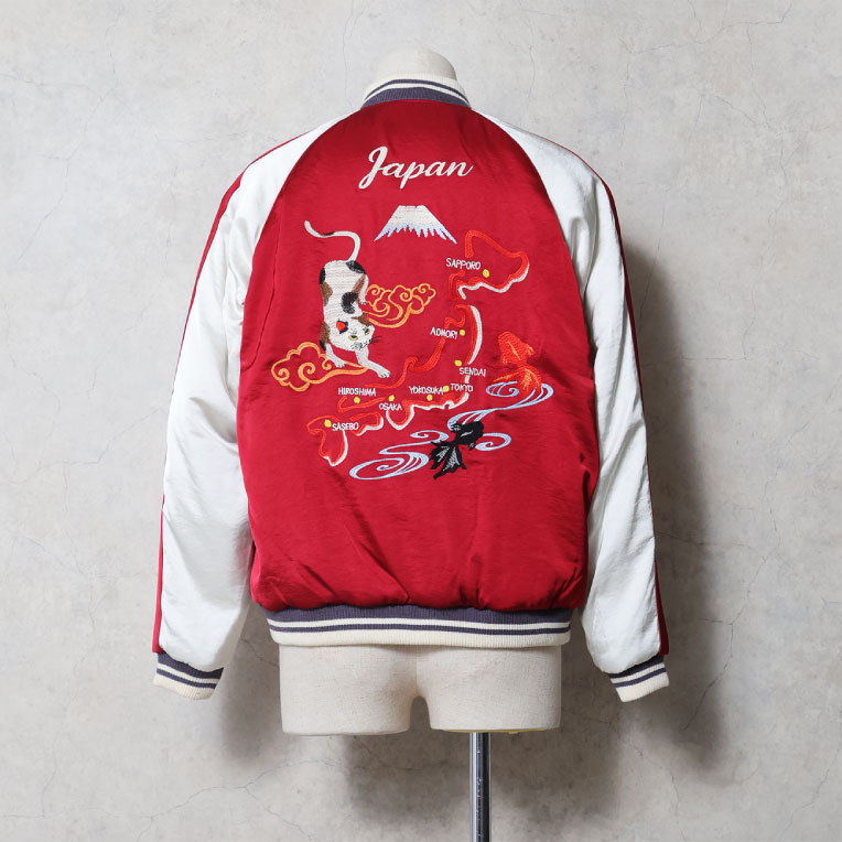 HOUSTON / ヒューストン 51613 RAYON SOUVENIR JACKET (CAT