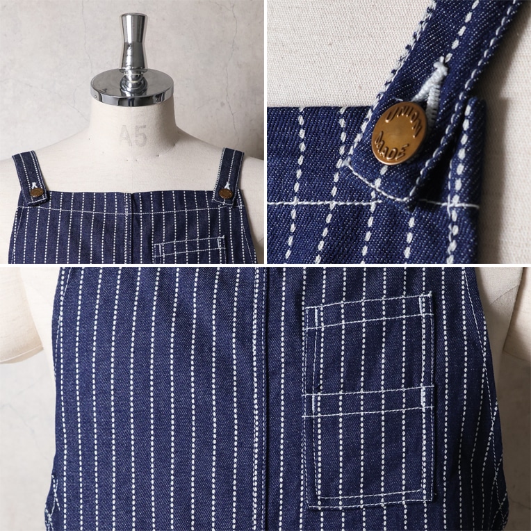 HOUSTON / ヒューストン 6908 WABASH DENIM WORK APRON / ウォバッシュ