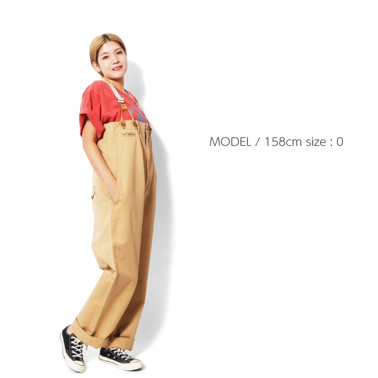 HOUSTON woman / ヒューストン ウーマン 1031W HIGH -WAIST SUSPENDER