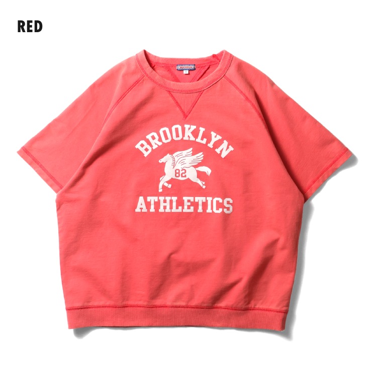 HOUSTON woman / ヒューストン ウーマン 2040W PIGMENT PRINT S/S