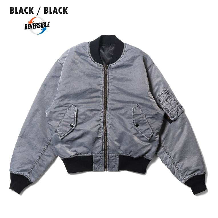 HOUSTON woman / ヒューストン ウーマン 5032W PIGMENT DYE MA-1