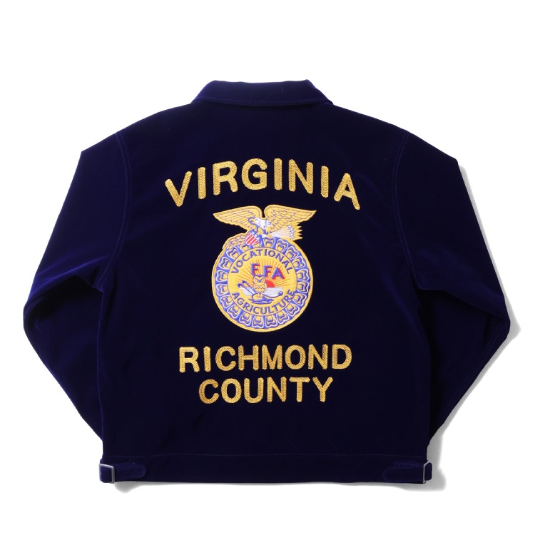 HOUSTON woman / ヒューストン ウーマン 5035W VELVETEEN FFA JACKET