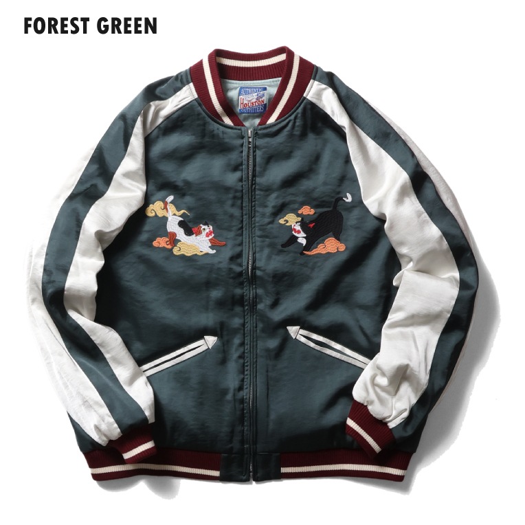 HOUSTON woman / ヒューストン ウーマン 5043W SOUVENIR JACKET (百猫