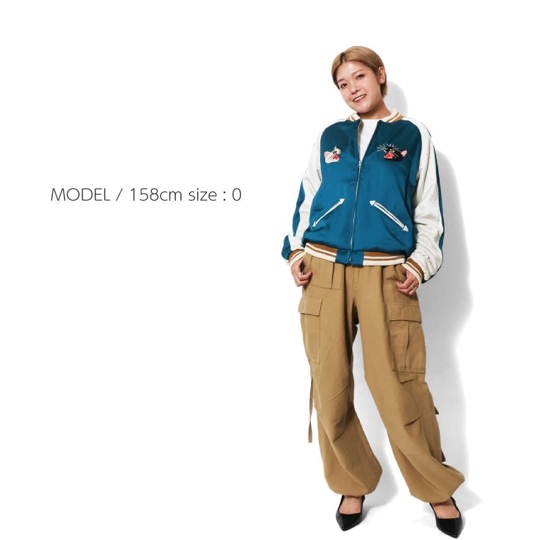 HOUSTON woman / ヒューストン ウーマン 5056W SOUVENIR JACKET (CAT