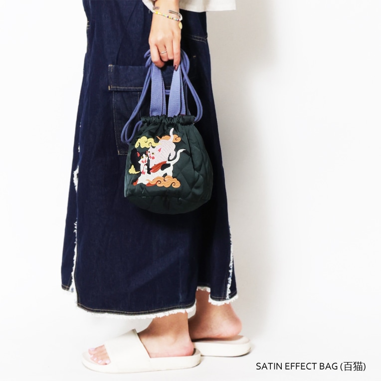 HOUSTON woman / ヒューストンウーマン 6017W SATIN EFFECT BAG