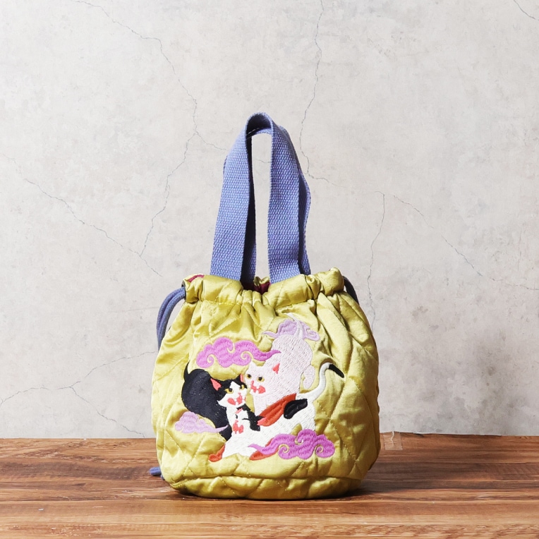 HOUSTON woman / ヒューストンウーマン 6017W SATIN EFFECT BAG