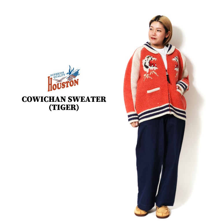 HOUSTON woman / ヒューストン ウーマン 2056W COWICHAN SWEATER