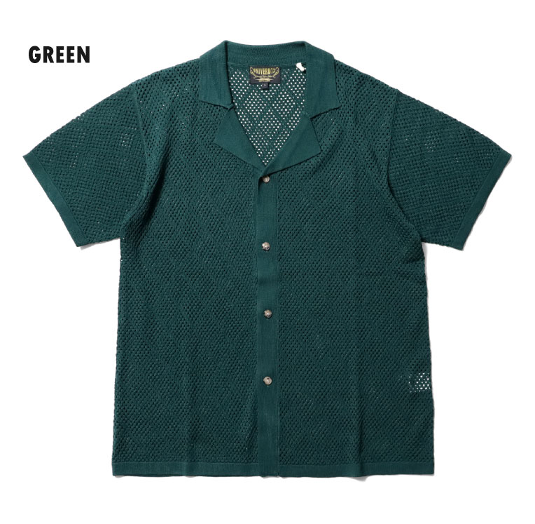 crochet mesh polo ヴィンテージポロシャツ