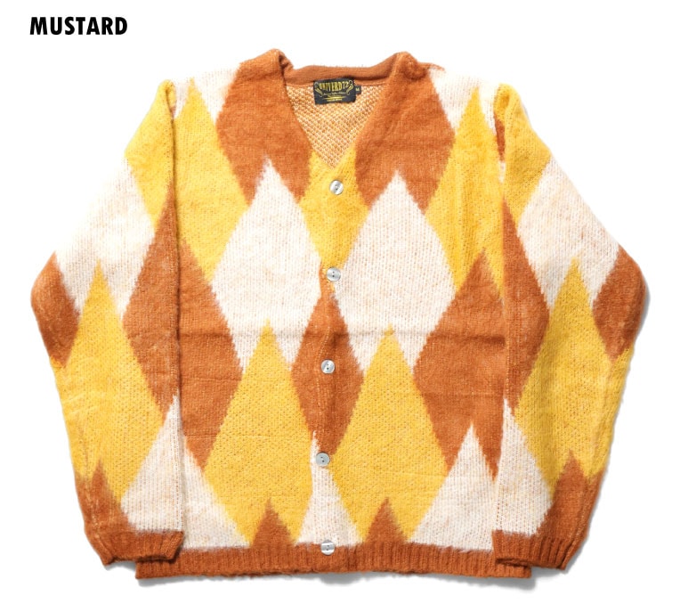 UNIVERD72 / ユニバード 22135 MOHAIR TOUCH CARDIGAN (DIAMOND