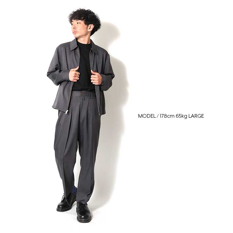UNIVERD72 / ユニバード72 10172 WIDE PANTS / ワイドパンツ -全3色