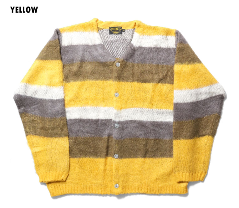 UNIVERD72 / ユニバード 22136 MOHAIR TOUCH CARDIGAN (BORDER